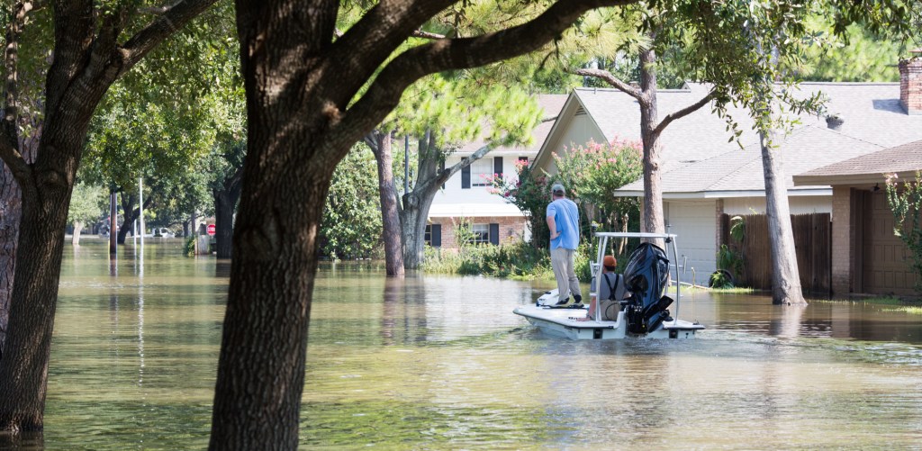 Flooding Damage in the Briar-Forest Energy Corridor of Houston, TX: Revolution Messaging/Arun Chaudhary