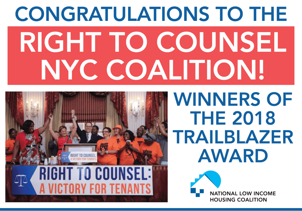Blazing a new trail for housing justice: A Q&A with New York City’s Right to Counsel&nbsp;Coalition
