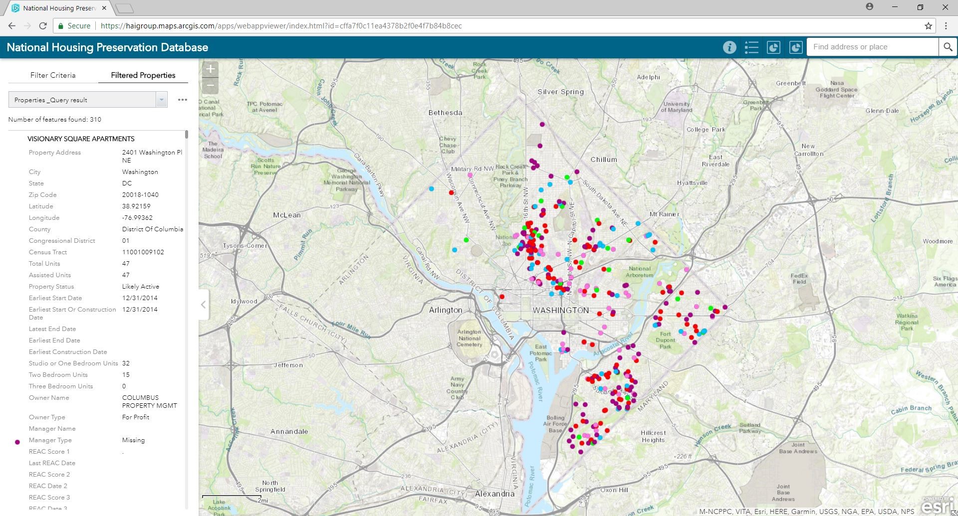 NHPD Property Mapping Tool