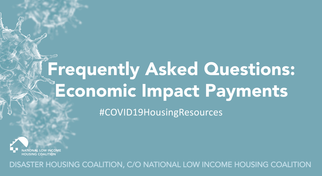 Frequently Asked Questions: Economic Impact&nbsp;Payments
