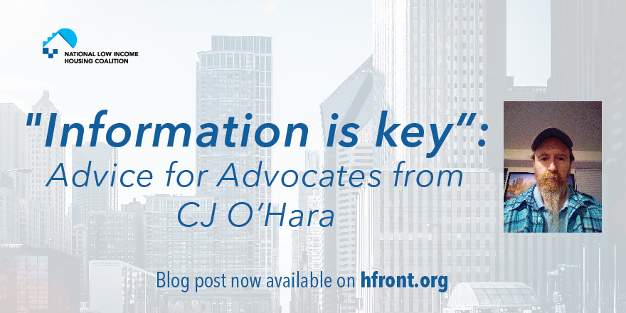 “Information is key”: Advice for Advocates from CJ&nbsp;O’Hara