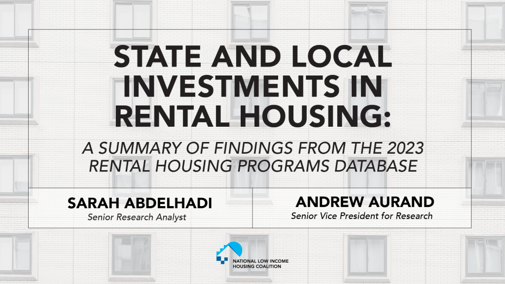 Updated Database, New Report Hold Key Information for State and Local Affordable Housing&nbsp;Programs