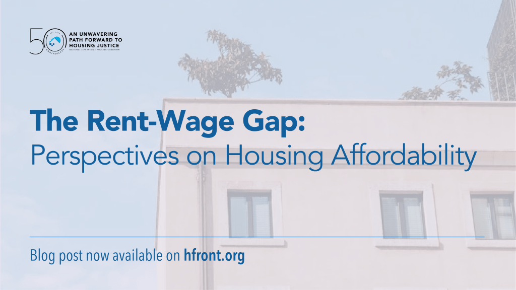 The Rent-Wage Gap: Perspectives on Housing&nbsp;Affordability